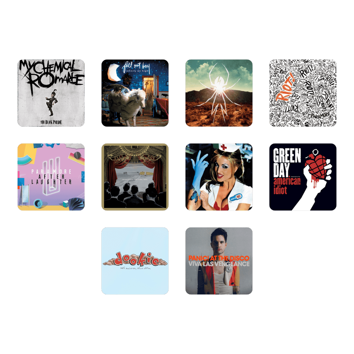 Los 10 stickers de Emo Era