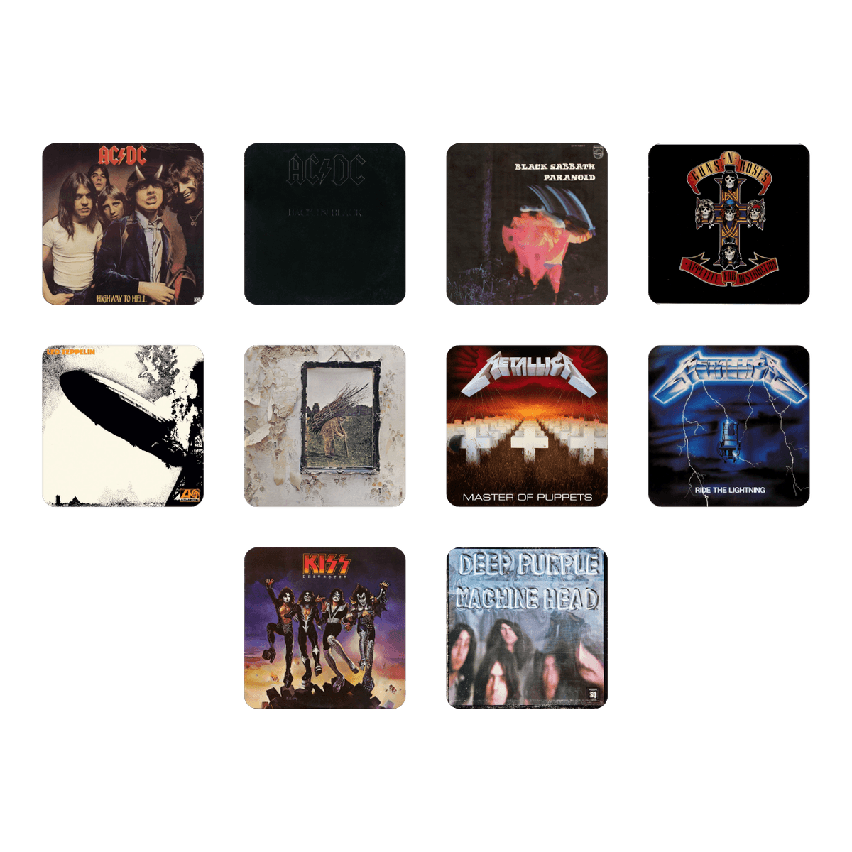 Los 10 stickers de Riff Masters