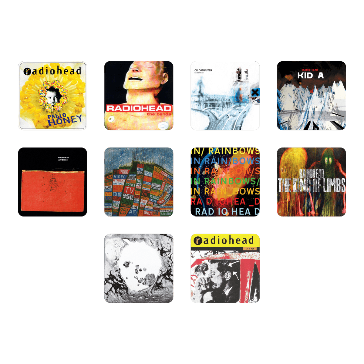 Los 10 stickers de Modified Bear