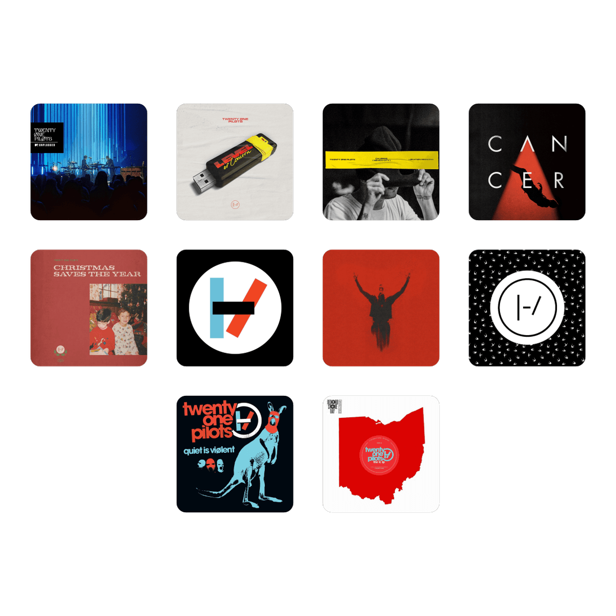 Los 10 stickers de T.O.P. Lados B